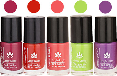 

Aroma Care Mab Multicolor Nail Polish Combo 809201654 Multicolor(Pack of 5)