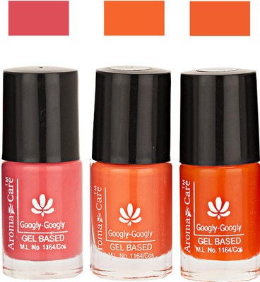 

Aroma Care Googly Gel Nail Polish 46201646 Multicolor,(Pack of 3)