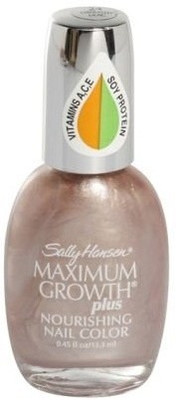 

Sally Hansen Maximum Growth Plus Nourshing Nail Color Liberated Lilac -3760-24n Lite Brown