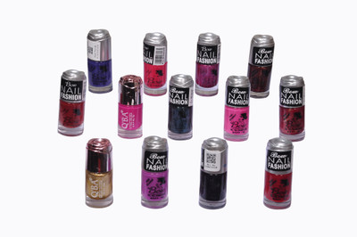 

vml VML Nail Paint 13 pcs Shade - 13(Pack of 13)