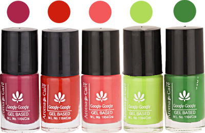 

Aroma Care Mab Multicolor Nail Polish Combo 809201643 Multicolor(Pack of 5)