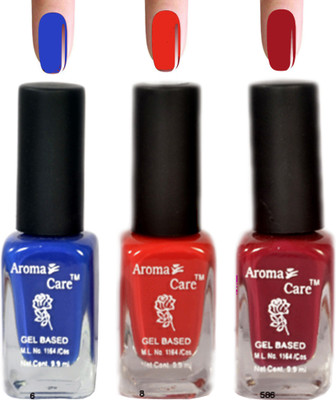 

Aroma Care Red+Mauve Matte Nail Polish Combo 6-8-586 Multicolor,(Pack of 12)