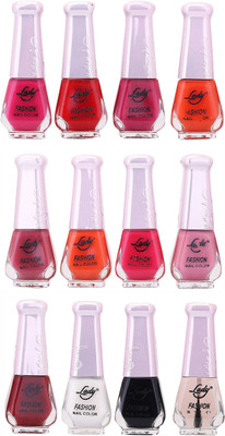 

Lady Fashion Nail Polish Wholesale Pack 2112201634 Multicolor,
