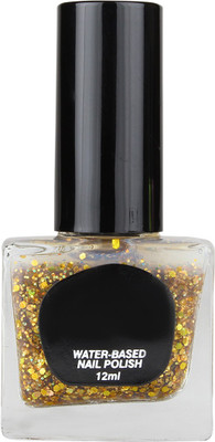 Muren Peel Off Water Based Non-Toxic Nail Polish - Shimmer Gold Shimmer Gold