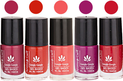 

Aroma Care Mab Multicolor Nail Polish Combo 8092016120 Multicolor(Pack of 5)