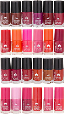 

Aroma Care MAB Multicolor 2 in 1 Color Cap Nail Polish Sets in Wholesale Rate ( Set No. 94) Multicolor,(Pack of 24)