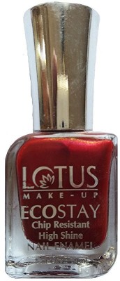LOTUS MAKE - UP Make-Up Ecostay Chip Resistant High Shine Nail Enamel Ruby Desire-E47
