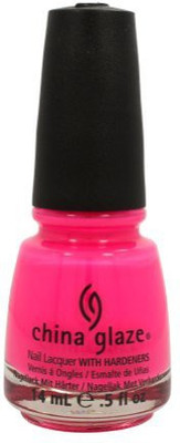 

China Glaze Clay Lacquer You Drive Me Coconuts Bright Hot Pink Lacquer