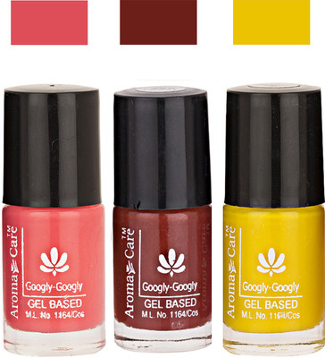 

Aroma Care Googly Gel Nail Polish 46201614 Multicolor,(Pack of 3)