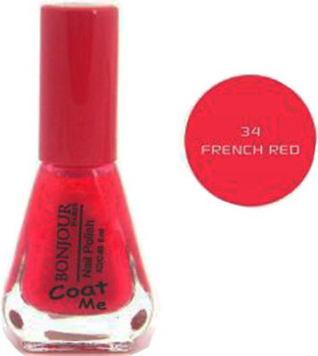 

Bonjour Paris Color Cap Nail Polish 34 Red