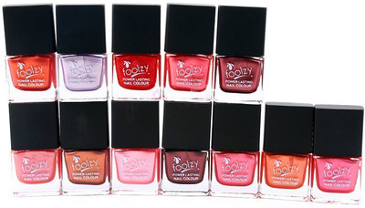 

Foolzy Set of 12 Nail Polish Multicolor BT-12-11