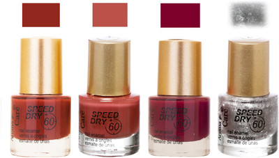 

Aroma Care Speed Dry Profesional Nail Color 23516 Multicolor,(Pack of 4)