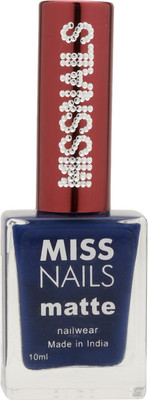 

Miss Nails Matte Nail Polish Dark Blue Dark Blue
