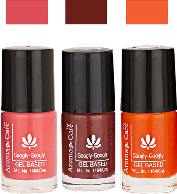 

Aroma Care Googly Gel Nail Polish 46201611 Multicolor,(Pack of 3)