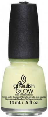 

China Glaze Apocalypse of Color Lacquer, Ghoulish Glow Glow