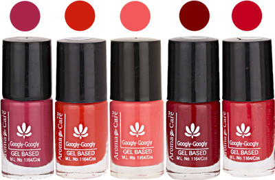 

Aroma Care Mab Multicolor Nail Polish Combo 8092016141 Multicolor(Pack of 5)