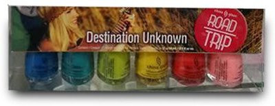 

China Glaze Nail Palish Road Trip Ready 6pc Full Set Glitter