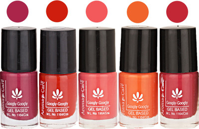 

Aroma Care Mab Multicolor Nail Polish Combo 809201675 Multicolor(Pack of 5)