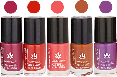 

Aroma Care Mab Multicolor Nail Polish Combo 8092016171 Multicolor(Pack of 5)