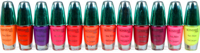 

Bonjour Paris STAR SHINE NAIL LACQUER NO A Multicolor(Pack of 12)
