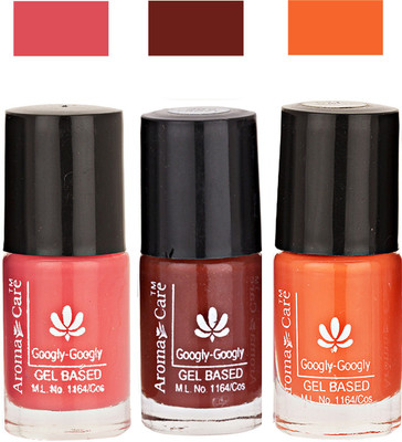 

Aroma Care Googly Gel Nail Polish 46201603 Multicolor,(Pack of 3)