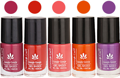 

Aroma Care Mab Multicolor Nail Polish Combo 8092016186 Multicolor(Pack of 5)