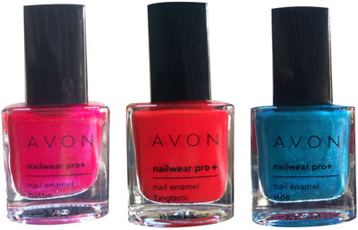 

Avon Nailwear Pro+ Nail Enamel Hottie, Vibe, Tangtastic