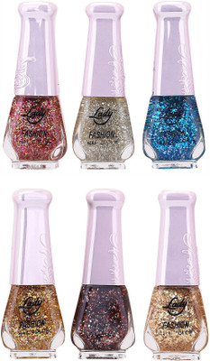 Lady Fashion Nail Polish 2512201619 Multicolor,