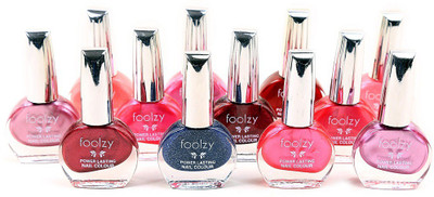 

Foolzy Set of 12 Nail Polish Multicolor SF-12-11(Pack of 12)