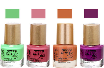 

Aroma Care Speed Dry Profesional Nail Color 23540 Multicolor,(Pack of 4)