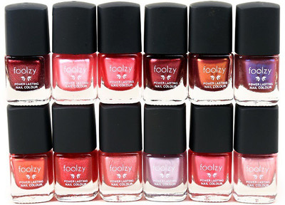 

Foolzy Set Of 12 Nail Polish Multicolor JZ-12-5(Pack of 12)