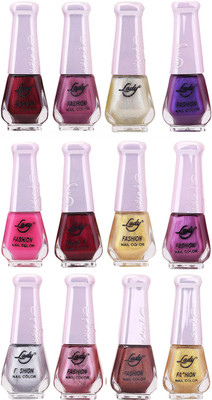 

Lady Fashion Nail Polish Wholesale 1412201616 Multicolor,(Pack of 12)
