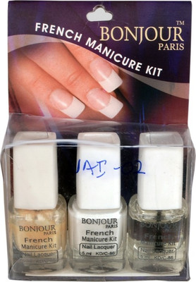

Bonjour Paris French Manicure Set (3PICS) NATURAL(Pack of 6)
