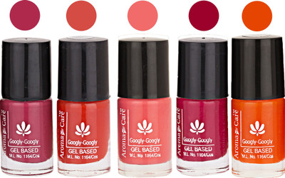 

Aroma Care Mab Multicolor Nail Polish Combo 809201616 Multicolor(Pack of 5)