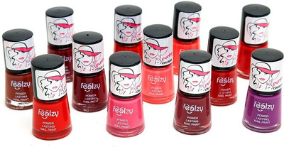 

Foolzy Pack of 12 Matt 2 Nail Polish Paint 12 Matt 2 Shades(Pack of 12)