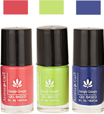 

Aroma Care Googly Gel Nail Polish 46201638 Multicolor,(Pack of 3)