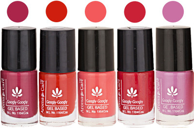 

Aroma Care Mab Multicolor Nail Polish Combo 8092016154 Multicolor(Pack of 5)