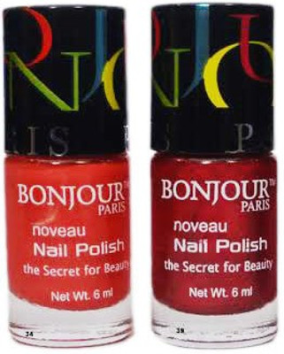 

Bonjour Paris Round Nail Polish 21 Multicolor