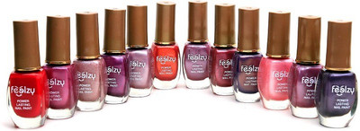 

Foolzy Pack of 12 Light Nail Polish Paint 12 Light Shades(Pack of 12)