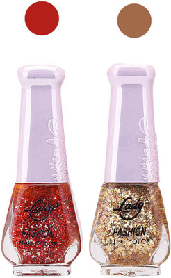 

Lady Fashion Glitter Nail Polish 2909201606 Red,Golden,