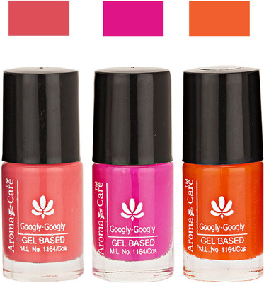 

Aroma Care Googly Gel Nail Polish 46201673 Multicolor,(Pack of 4)