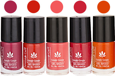 

Aroma Care Mab Multicolor Nail Polish Combo 8092016157 Multicolor(Pack of 5)