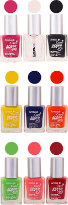 

Aroma Care Juicy Matte Nail Polish Combo (ST236) 2-7-8 Multicolor,(Pack of 12)
