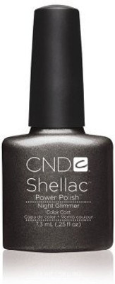 

CND Nail Products Cnd Shellac Power Polish Forbidden Collection Night Glimmer Dark