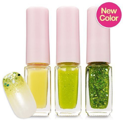 

Etude House Juicy Cocktail Gradation Nails Lime Crushg X 3Ea Lime