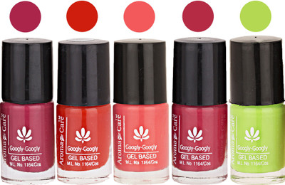 

Aroma Care Mab Multicolor Nail Polish Combo 809201621 Multicolor(Pack of 5)