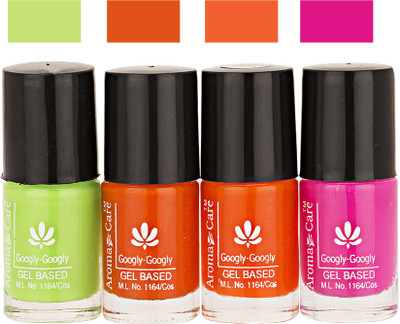 

Aroma Care Gel Based Nail Poish Combo-01 Multicolor,(Pack of 12)