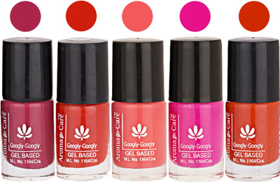 

Aroma Care Mab Multicolor Nail Polish Combo 8092016109 Multicolor(Pack of 5)