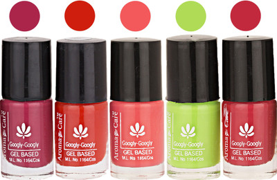 

Aroma Care Mab Multicolor Nail Polish Combo 809201642 Multicolor(Pack of 5)