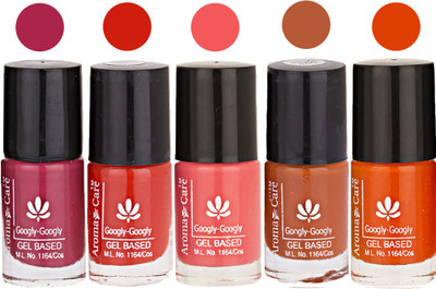

Aroma Care Mab Multicolor Nail Polish Combo 8092016172 Multicolor(Pack of 5)